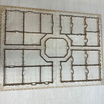 Dungeon Modular Set, Walls Modular Dungeon System. Dungeon Builders