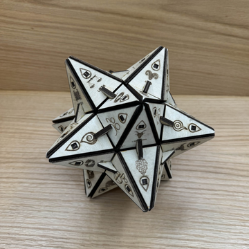 Stellated dodecahedron, Small stellated dodecahedron files, Stellated Dodecahedron Illustrations Vectors, Svg star files, Dxf files,