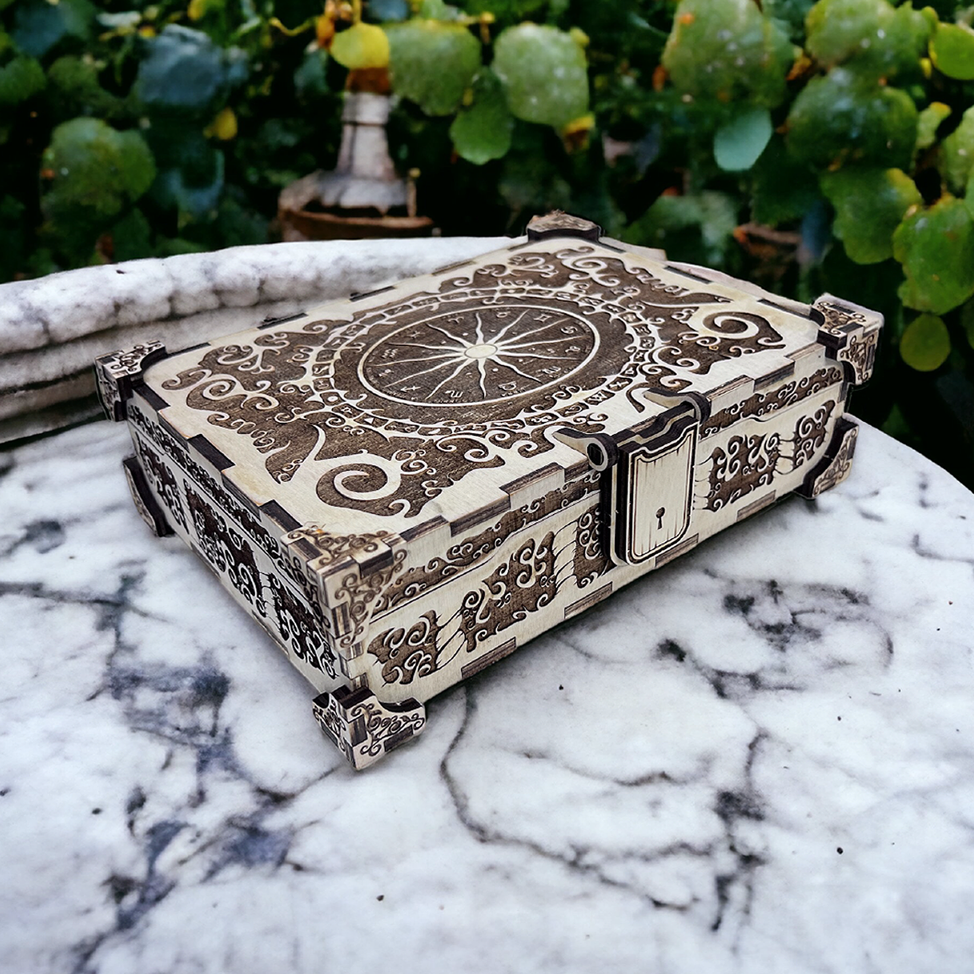 Vintage Wooden Jewelry Box, Handcrafted Rustic Storage For Necklaces, And Bracelets With Charming DIY Touches, Perfect Gift Idea, Box Kit