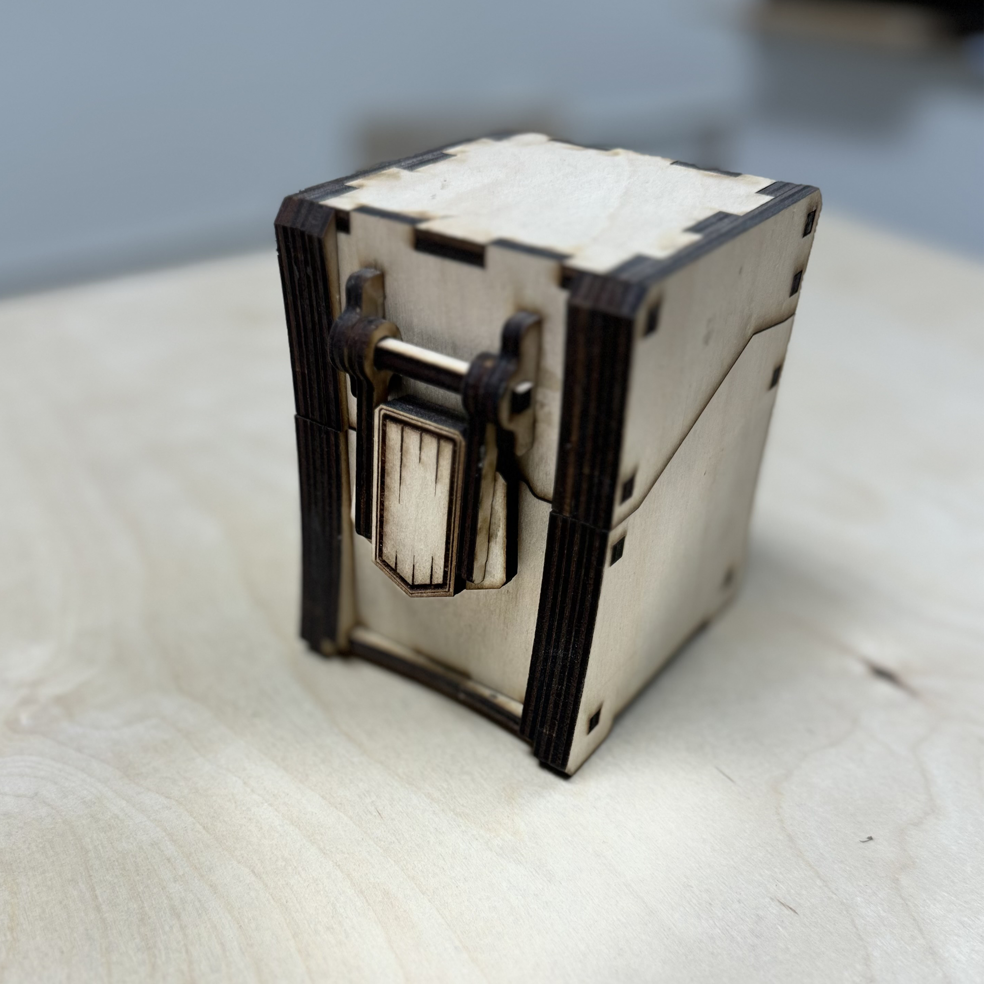 Stylish DIY Card Box, Handmade Wooden Organizer, Sleek And Versatile In Classic Black Box, Wedding Keepsake