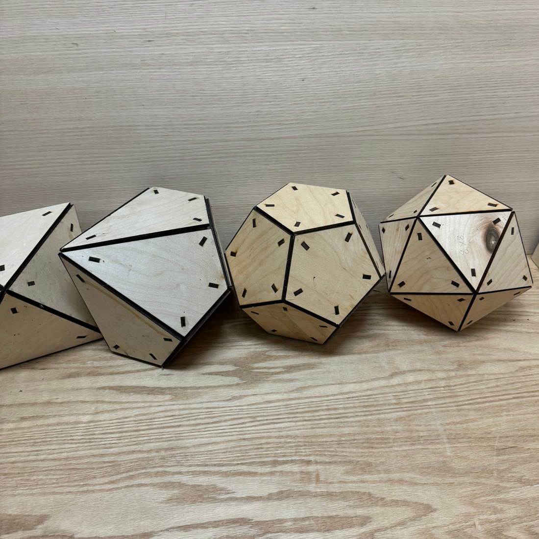 Dnd dice set. Dice dxf files. dodecahedron svg. Polyhedral dice set. 8 inches dice dxf file