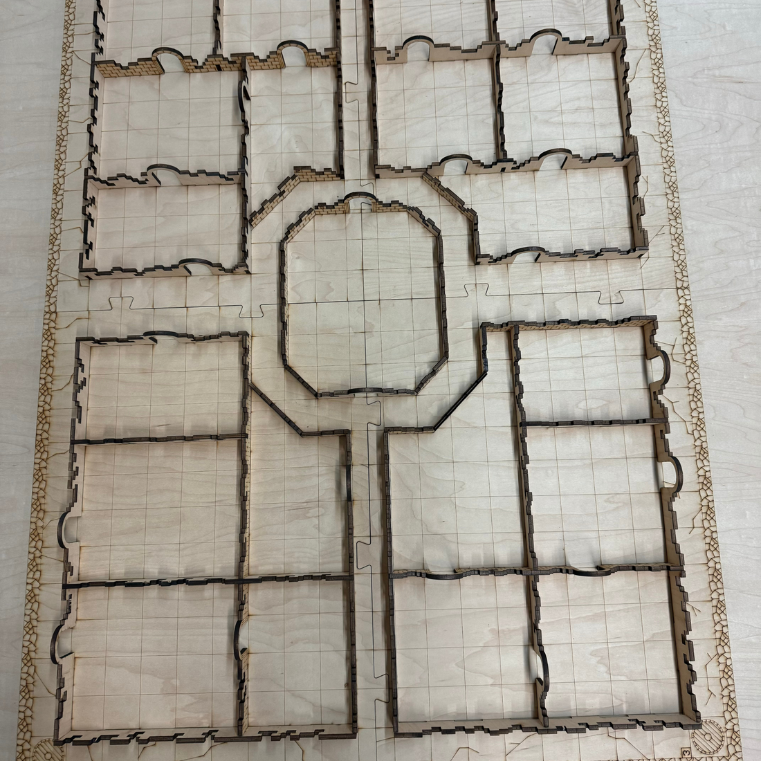 Dungeon Modular Set,  Walls Modular Dungeon System. Dungeon Builders