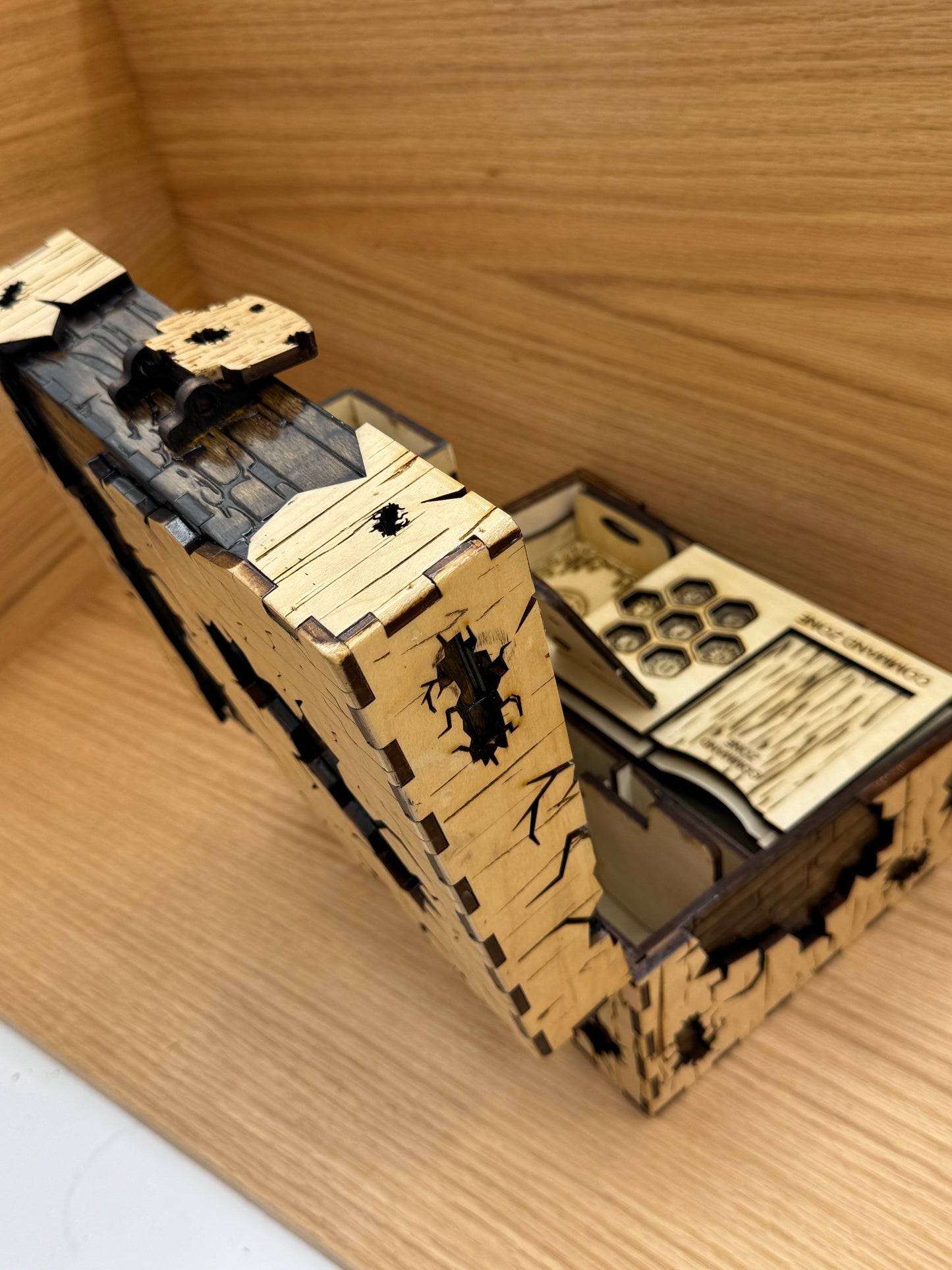 DND CARD BOX STORAGE. DND DICE TOWER. TRACKER