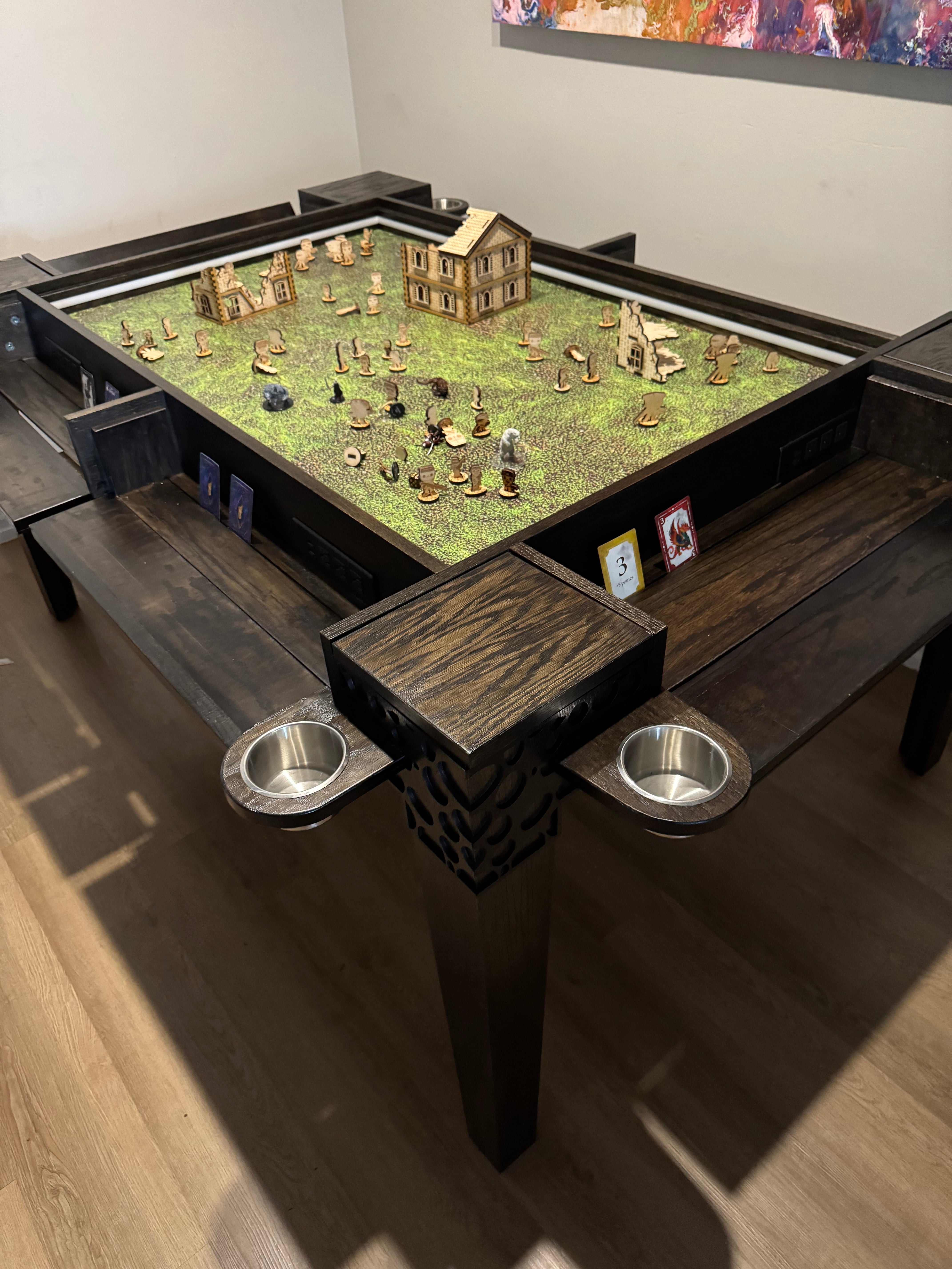 Ultimate Gaming Table. Gaming table. Dnd. Dining tables