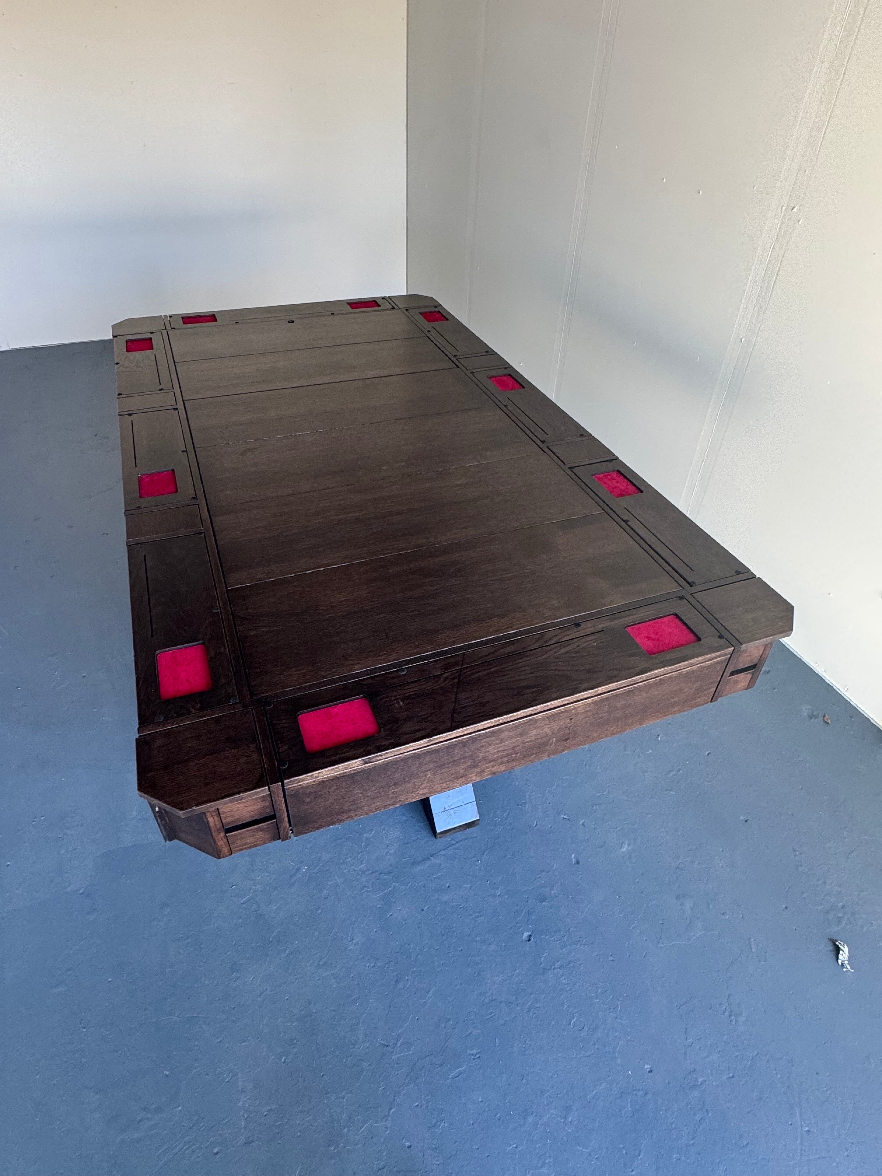 Board Game Table, D&D Role Playing Gaming Table, Multifunctional Gaming Dining Table, Custom Board gaming table, Gaming table for 8