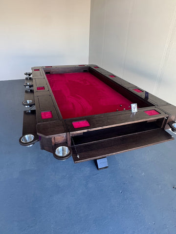 Board Game Table, D&D Role Playing Gaming Table, Multifunctional Gaming Dining Table, Custom Board gaming table, Gaming table for 8