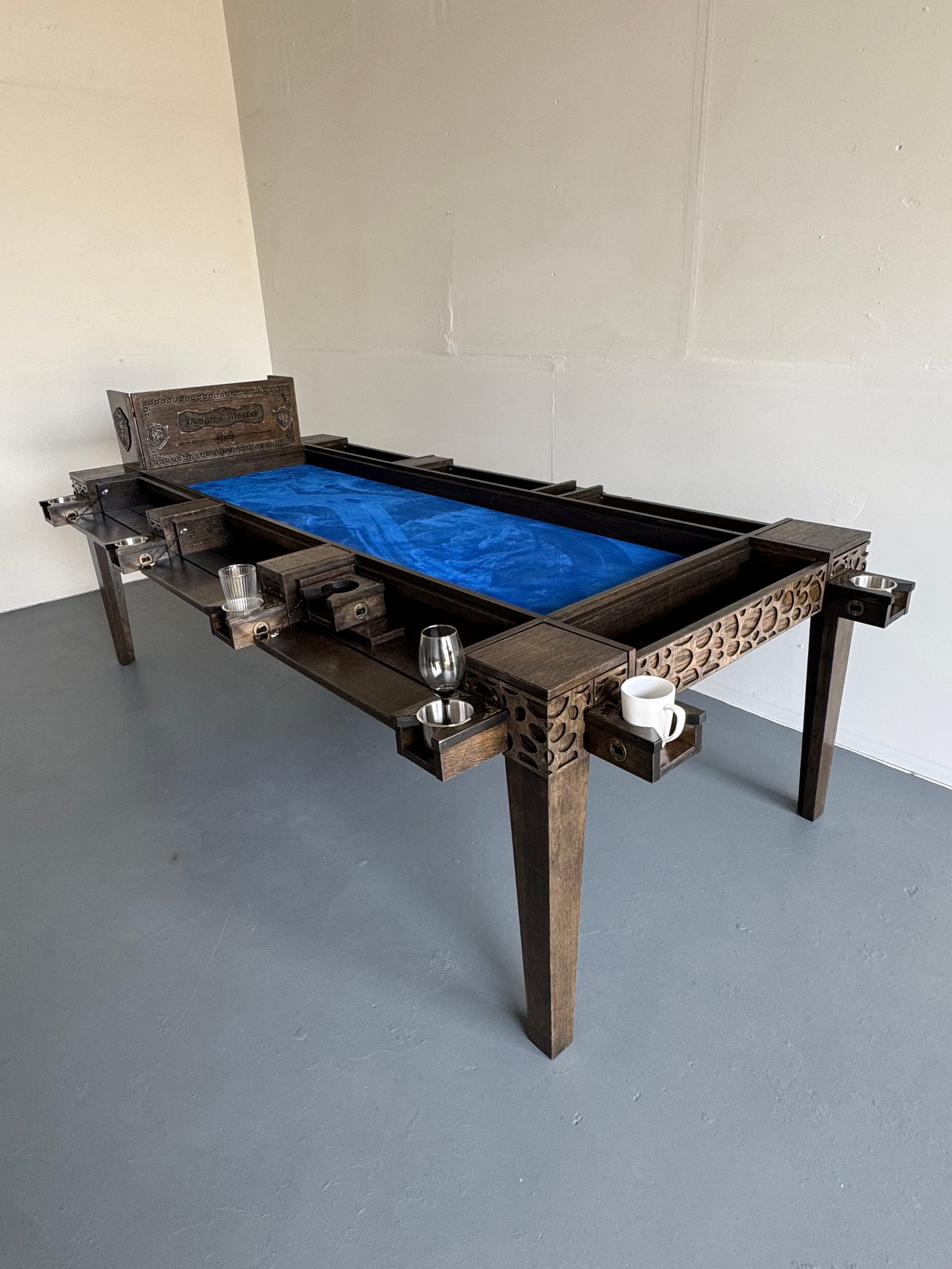 8-Seat D&D Gaming Table: Multifunctional Role Playing Table