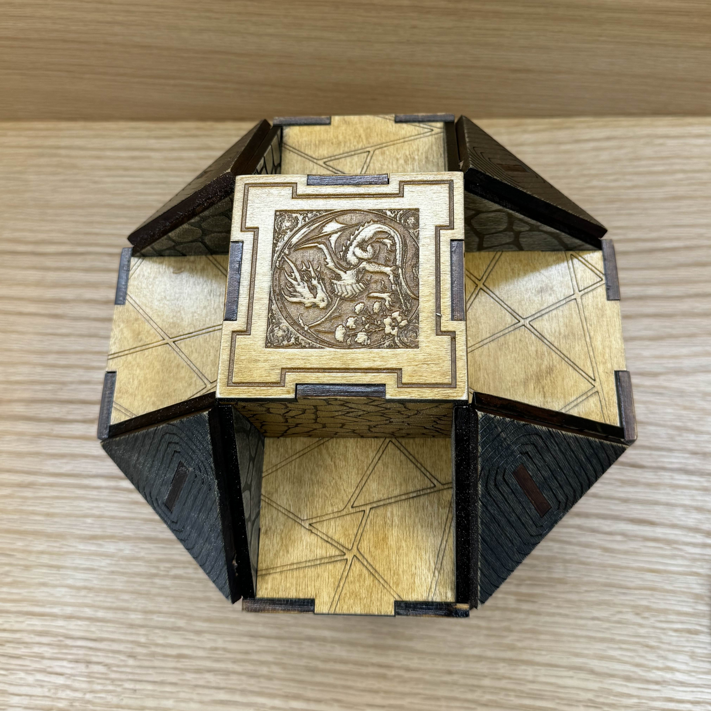 DIY 3D Rhombicoctahedron semiregular convex polyhedron