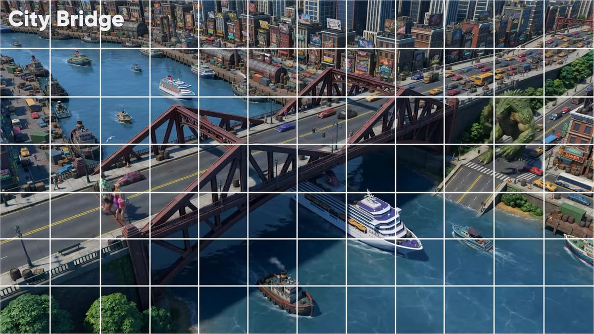 Animated Battlemap Pack — Harbors & Bridges (5 Maps)