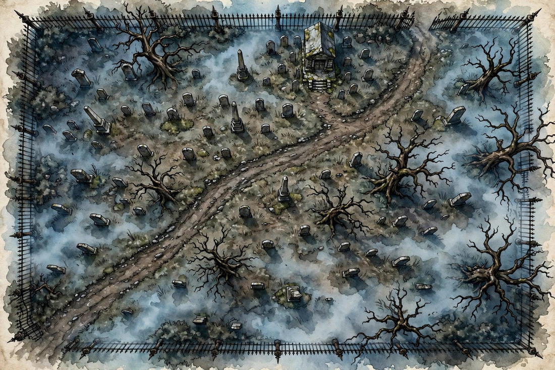 Animated Battlemap Pack — Call of Cthulhu (5 Maps)