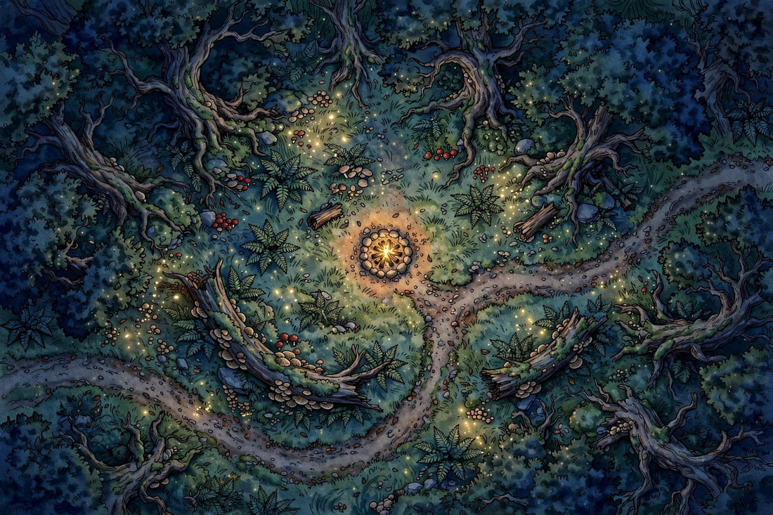 Animated Battlemap Pack — Dungeons & Dragons (5 Maps)