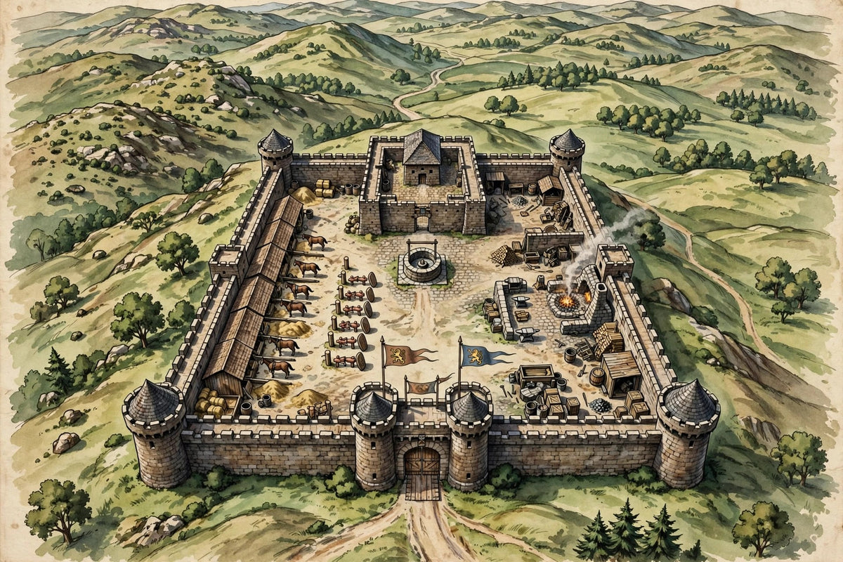 Animated Battlemap Pack — Classic D&D (5 Maps)