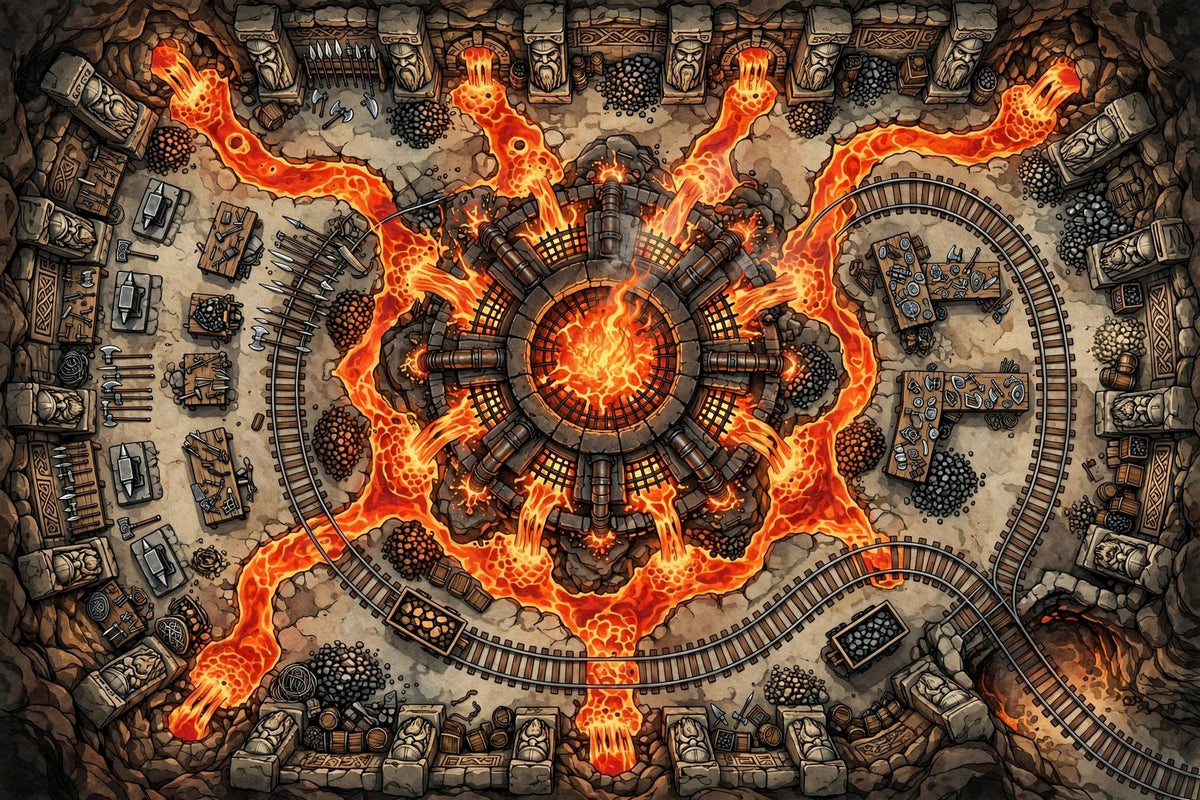 Animated Battlemap Pack — Pathfinder (5 Maps)
