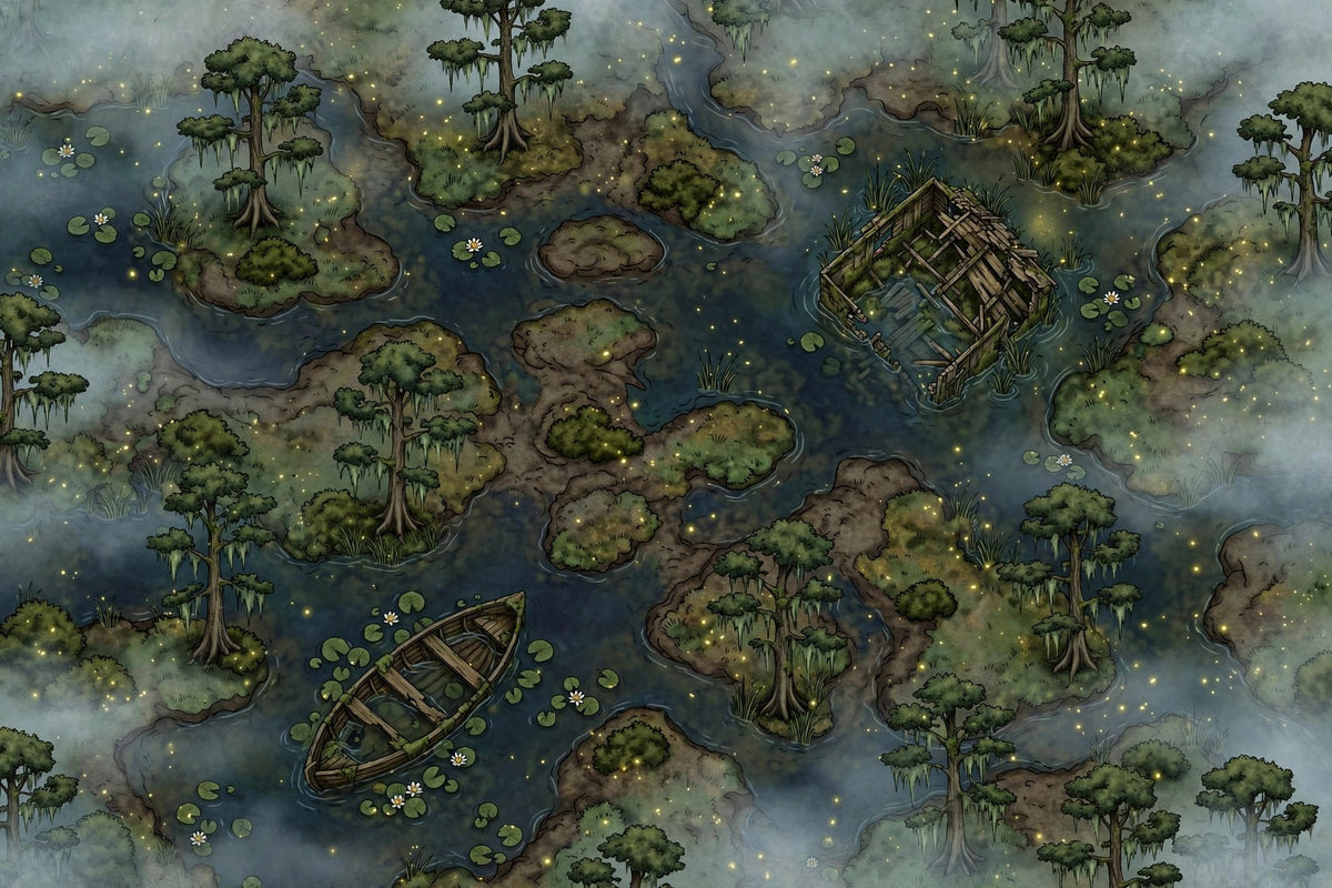 Animated Battlemap Pack — Pathfinder (5 Maps)