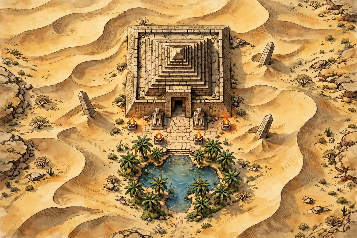 Animated Battlemap Pack — Pathfinder (5 Maps)