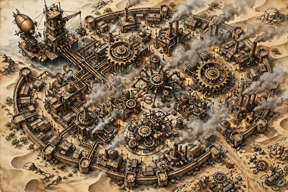 Animated Battlemap Pack — Pathfinder 2E (5 Maps)