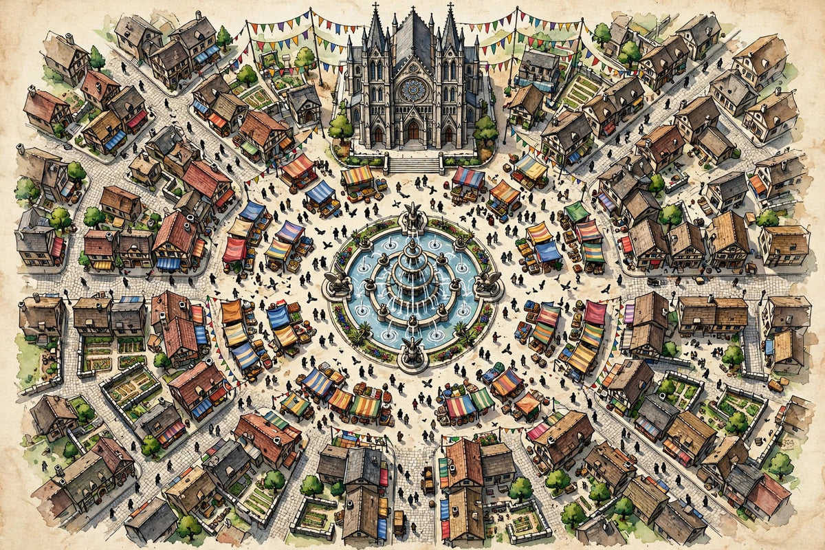 Animated Battlemap Pack — Pathfinder 2E (5 Maps)