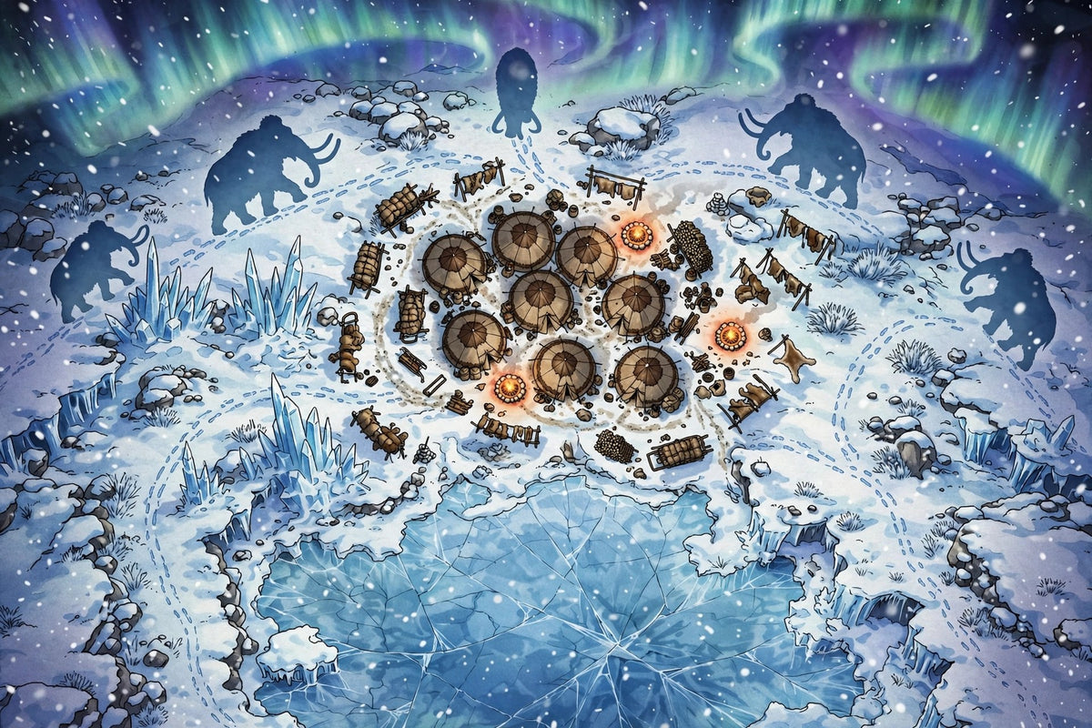 Animated Battlemap Pack — Pathfinder 2E (5 Maps)