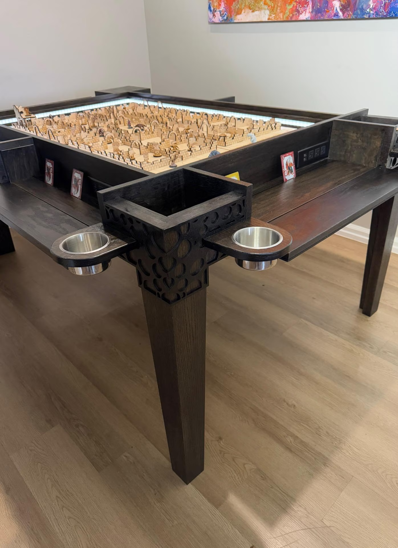 Ultimate Gaming Table. Gaming table. Dnd. Dining tables.