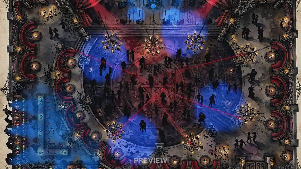 Preview: Vampire Nightclub animated battlemap