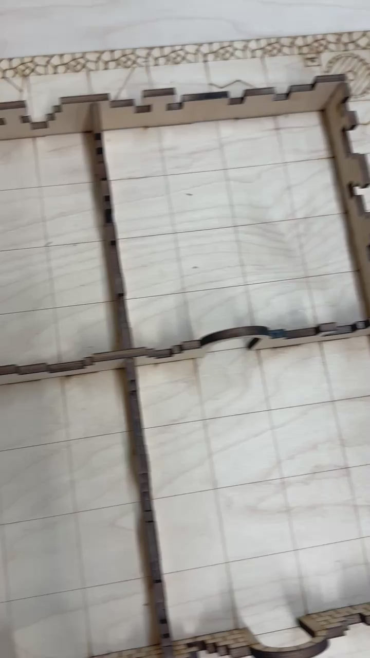Dungeon Modular Set,  Walls Modular Dungeon System. Dungeon Builders