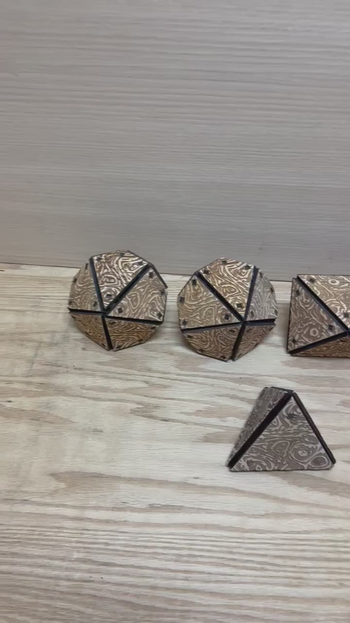 Dnd dice set. dodecahedron . Polyhedral dice set. 4 inches dice