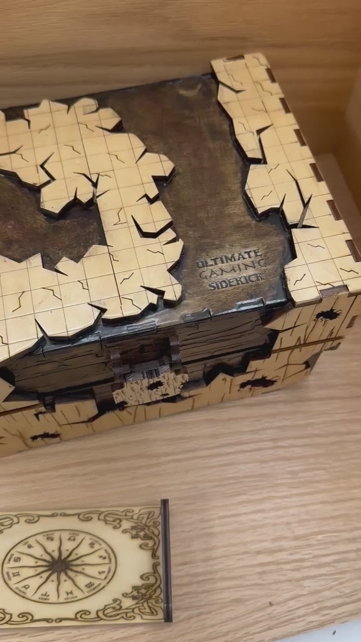 DND CARD BOX STORAGE. DND DICE TOWER. TRACKER