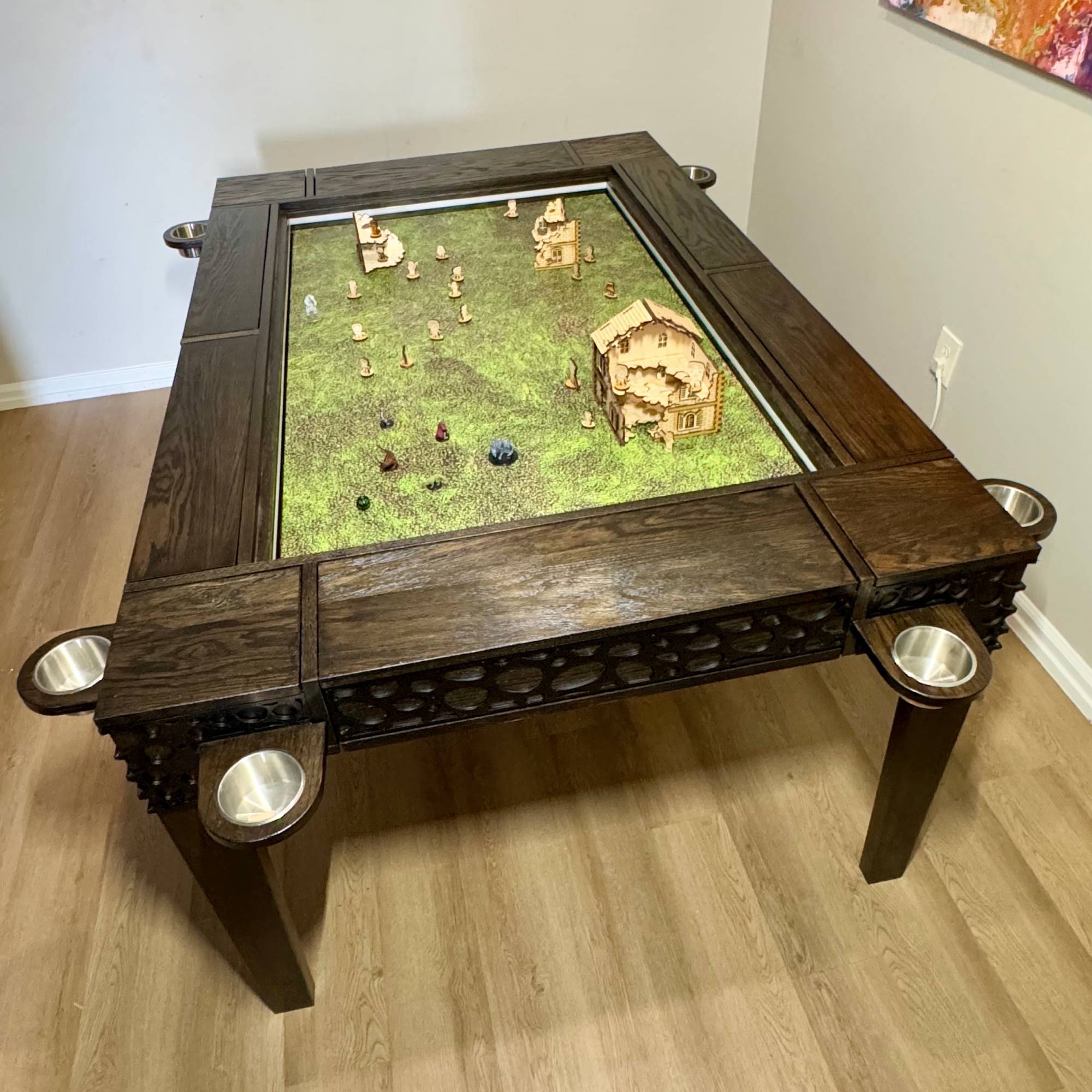 Ultimate Gaming Table. Gaming table. Dnd. Dining tables.