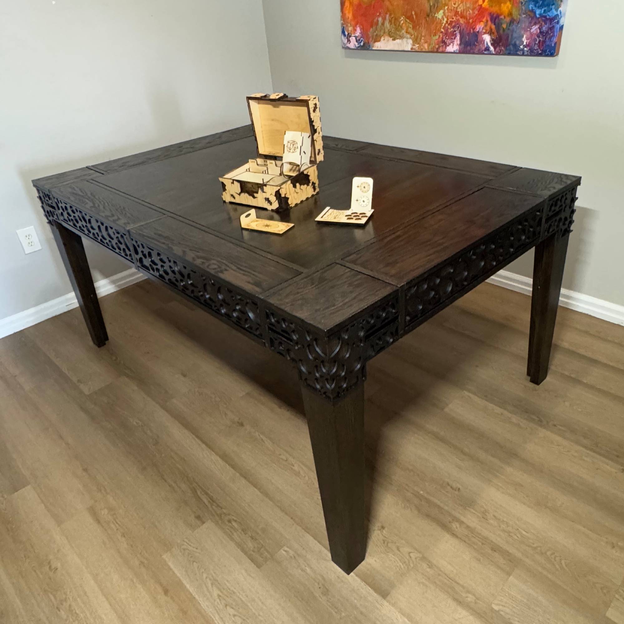 Ultimate Gaming Table. Gaming table. Dnd. Dining tables.
