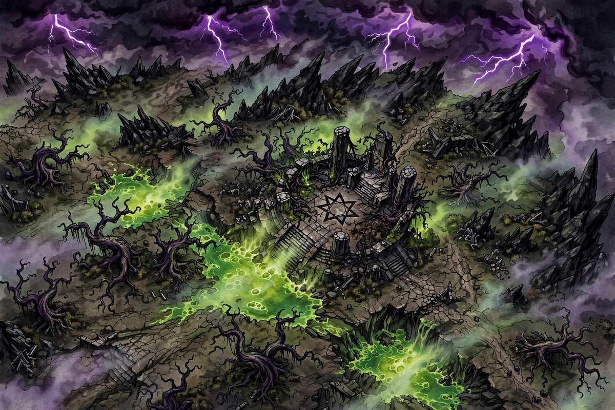 Animated Battlemap Pack — Warhammer (5 Maps)