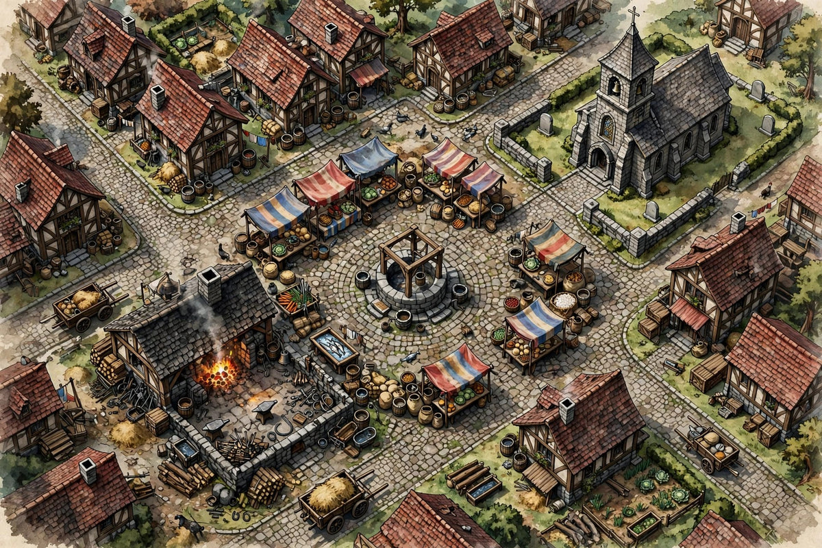 Animated Battlemap Pack — Warhammer (5 Maps)