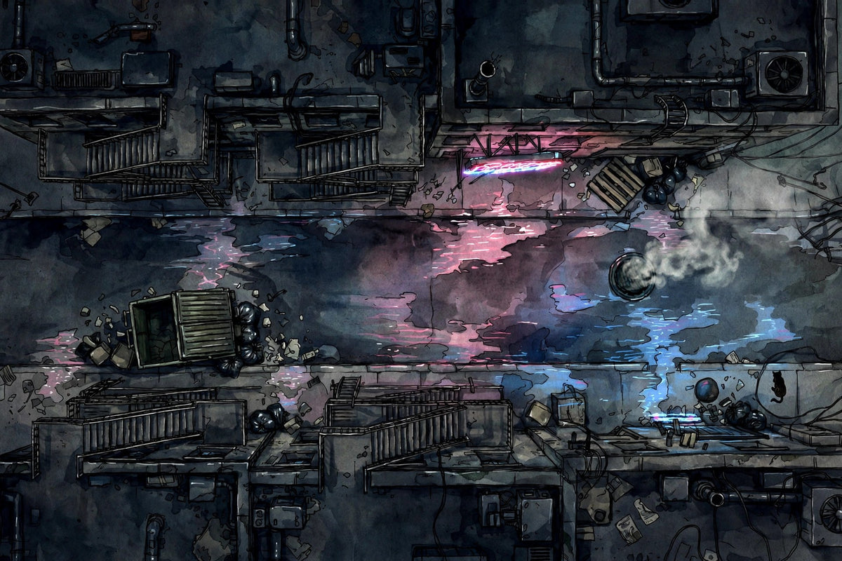 Animated Battlemap Pack — World of Darkness (5 Maps)