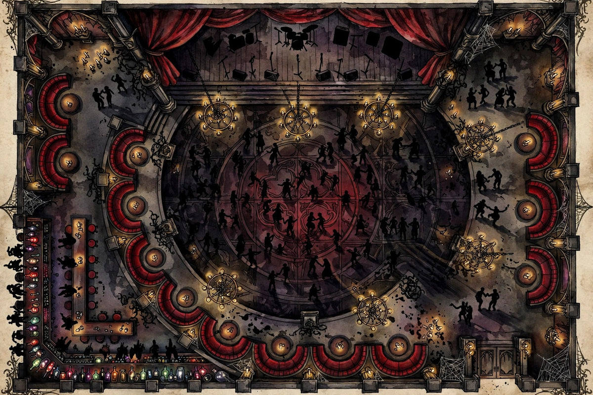 Animated Battlemap Pack — World of Darkness (5 Maps)