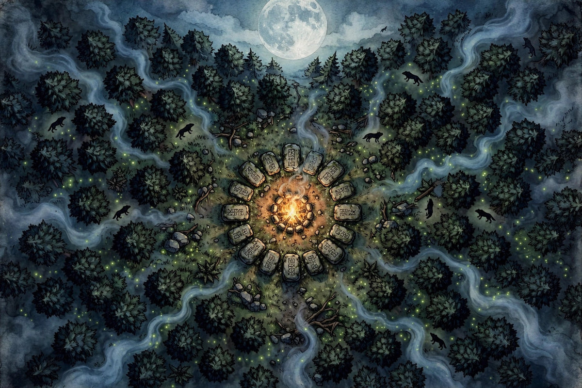 Animated Battlemap Pack — World of Darkness (5 Maps)