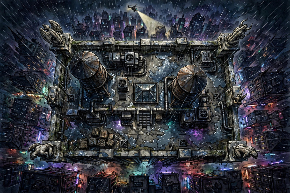 Animated Battlemap Pack — World of Darkness (5 Maps)