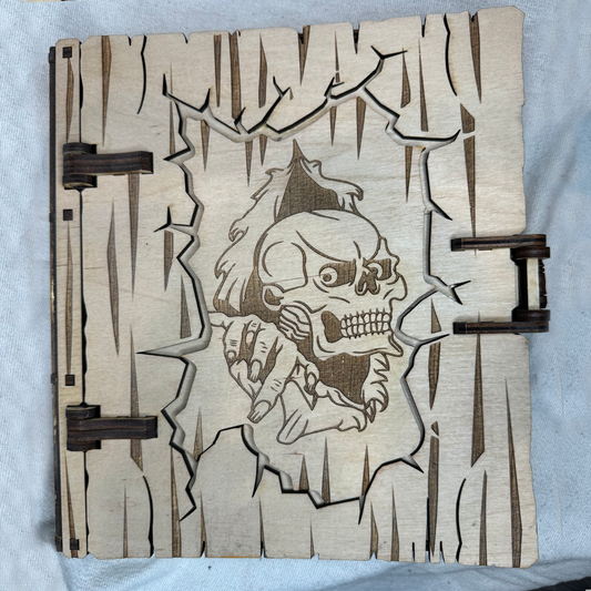 DIY KIT SKULL BOOK